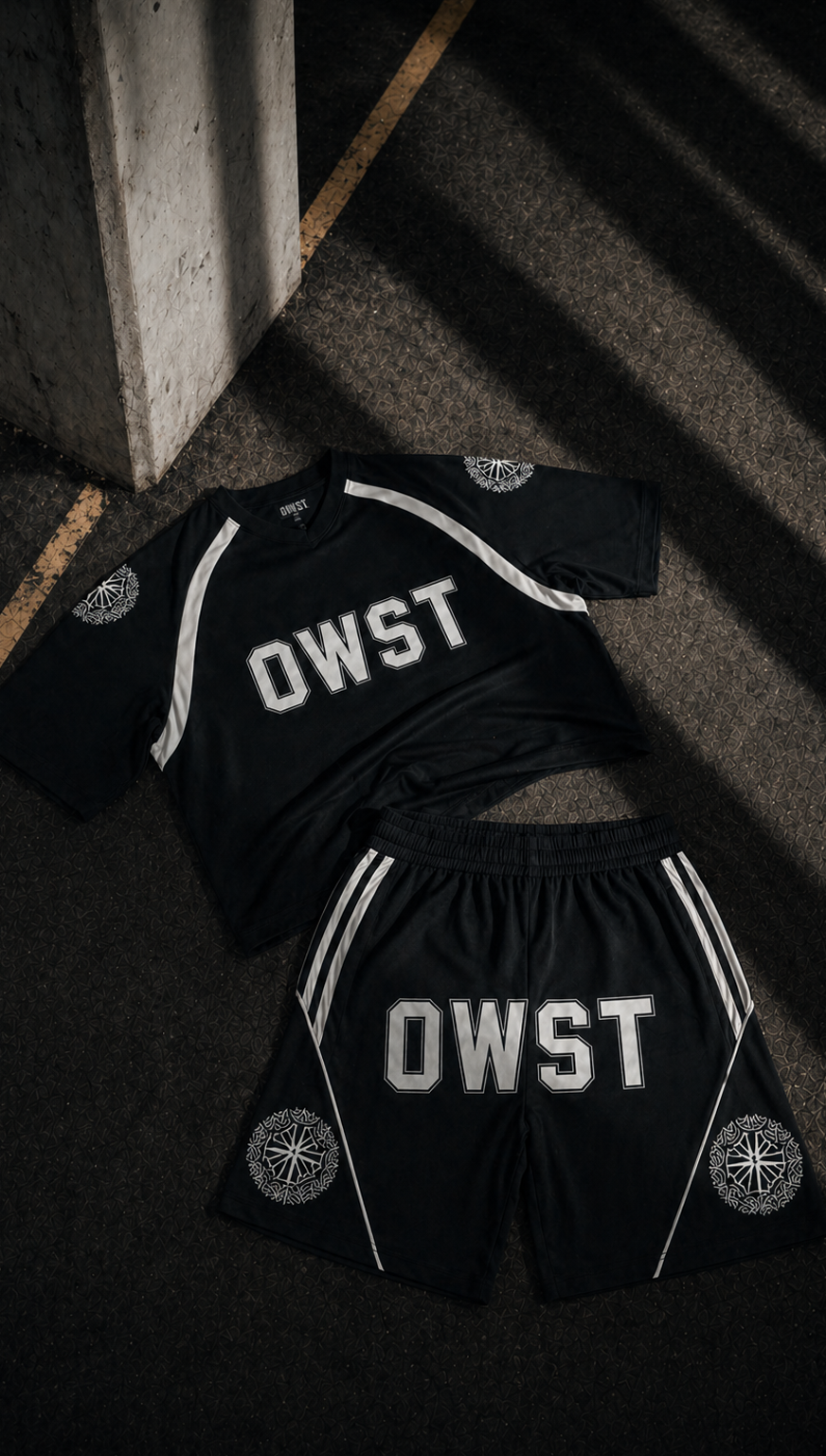 OSS26 "MIDNIGHT BLACK" JERSEY TOP – Front